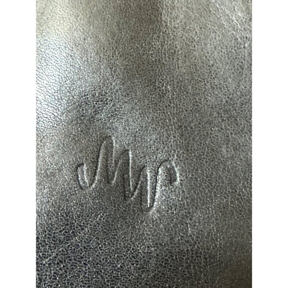 Vintage Monsac Leather Shoulder Bag With Dual Straps Black - Picture 6 of 11